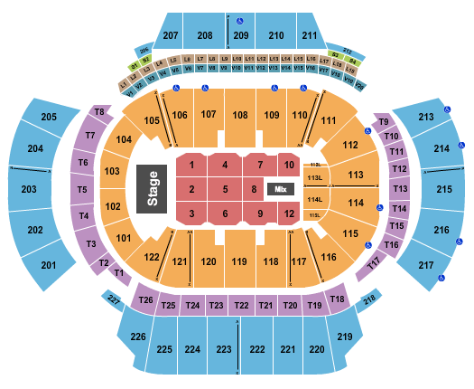 State Farm Arena Journey Seating Chart